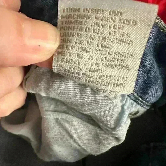 70’s Pink Label Social Club NY size 17 flared bottom jeans - Picture 3 of 6